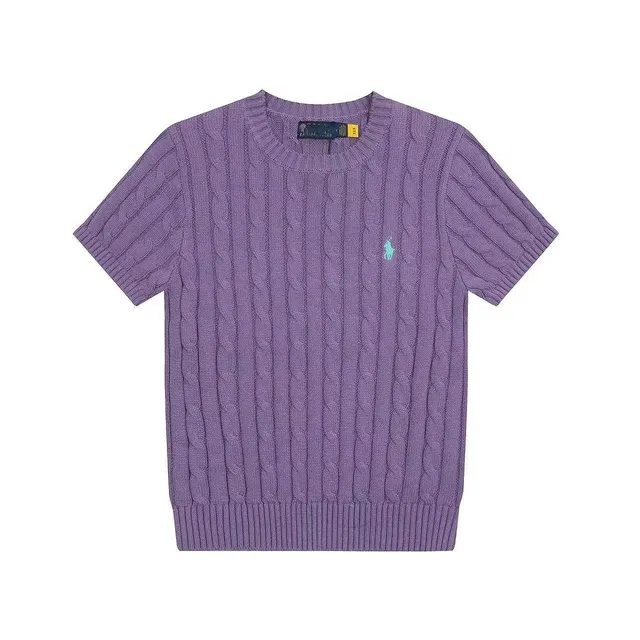 Polo Ralph Lauren Cable Knit Short-Sleeve Sweater