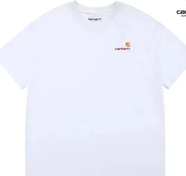 Carhartt Short-Sleeve T-Shirt Logo Embroidered