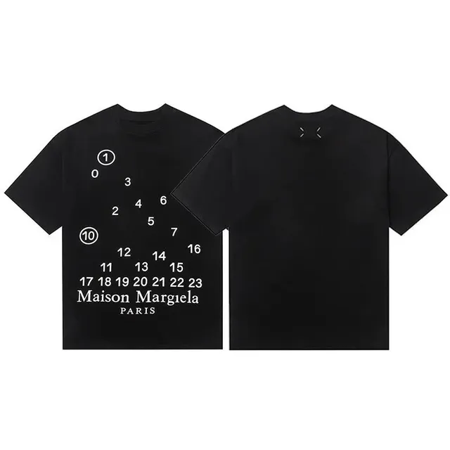 Maison Margiela T-Shirt Number Print