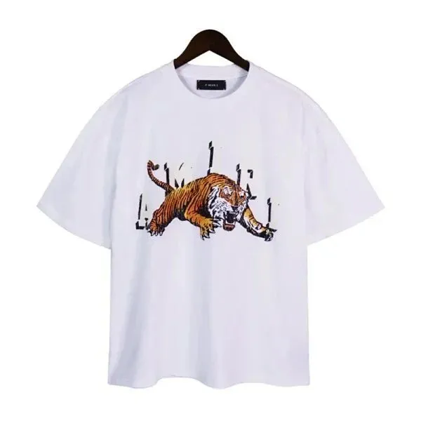 Kenzo Tiger Graphic Tee Embroidered Tiger