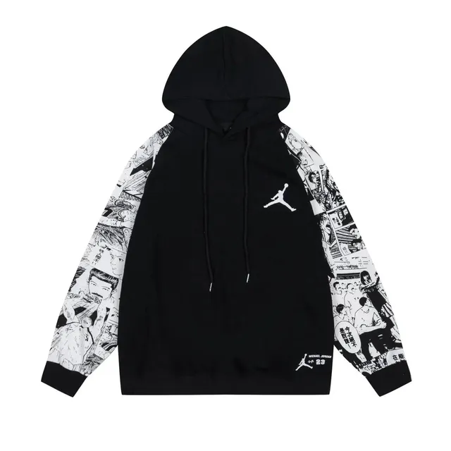 Jordan Hoodie Manga Print Sleeve