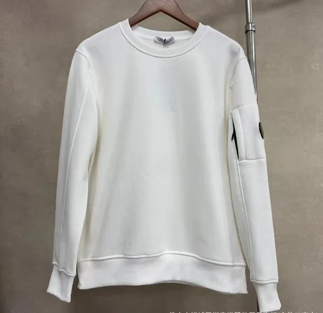 C.P. Company Goggle Sweatshirt White