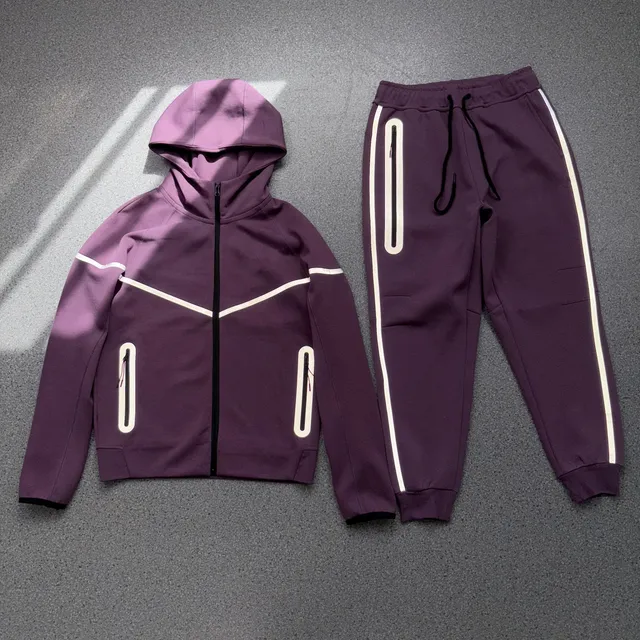 Purple suit