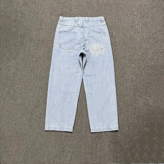 Denim Tears Straight-leg Jeans Sun Logo