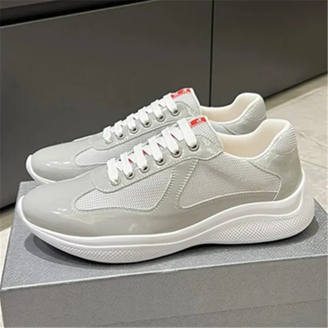 Prada Linea Rossa Sneaker Glossy Grey