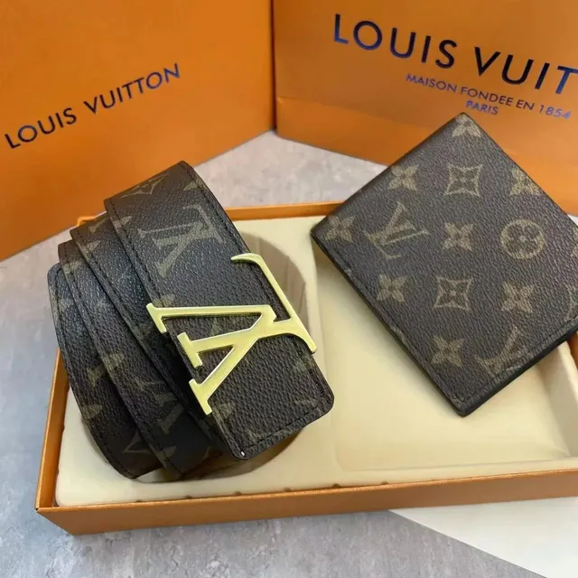 Louis Vuitton LV Initiales Belt Monogram Canvas