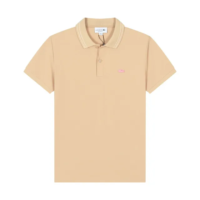 Lacoste Polo Shirt Pink Croc