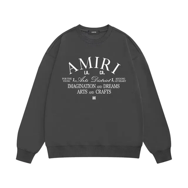 Amiri Crewneck Sweatshirt Arts District Print