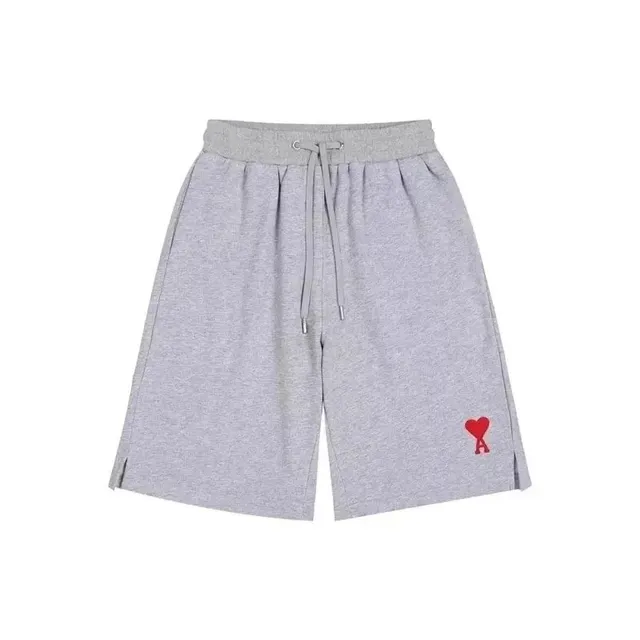 Amiri Logo Shorts Heart Logo