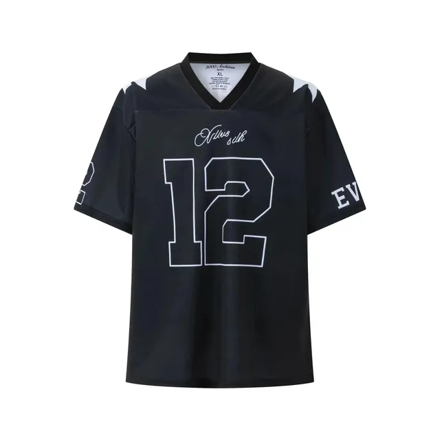 V-Neck Jersey Number 12 Outline