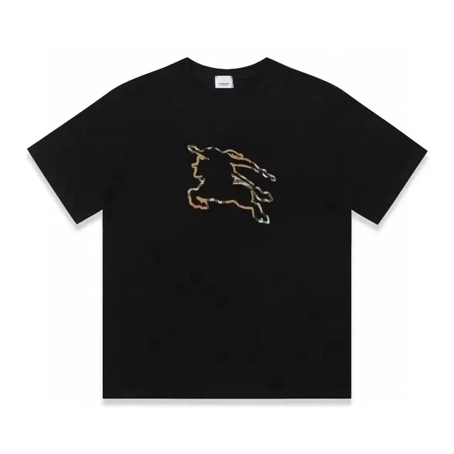 Burberry Equestrian Knight Tee Iridescent Logo