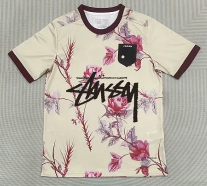 Stüssy Floral Graphic Tee Floral Print with Stussy Logo