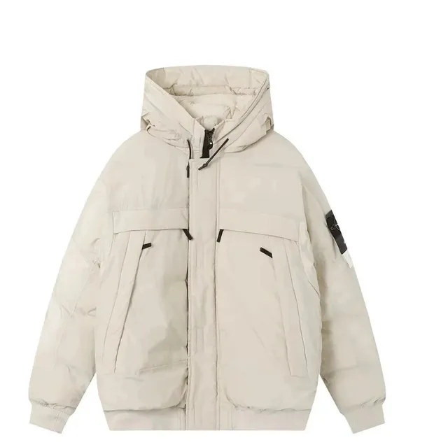 Stone Island Goggle Jacket Off-White