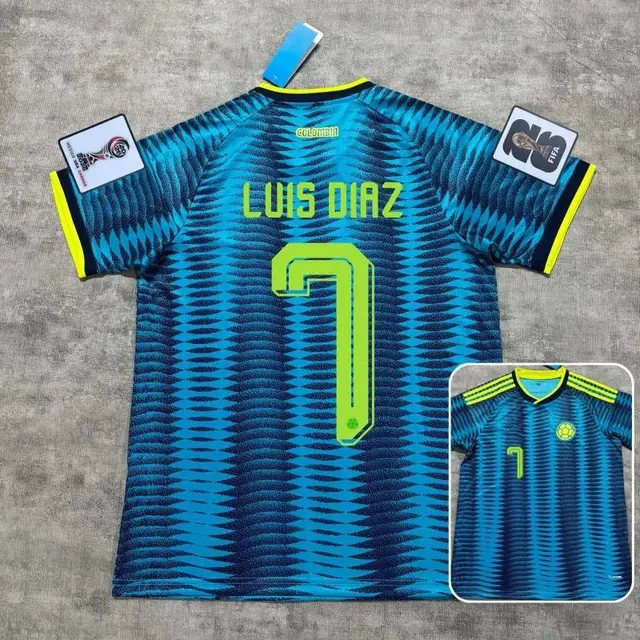 2026哥伦比亚客场LUIS DIAZ #7+世界杯章