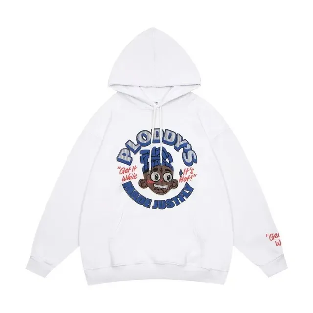 Hoodie Ploddy's Made Justly Graphic