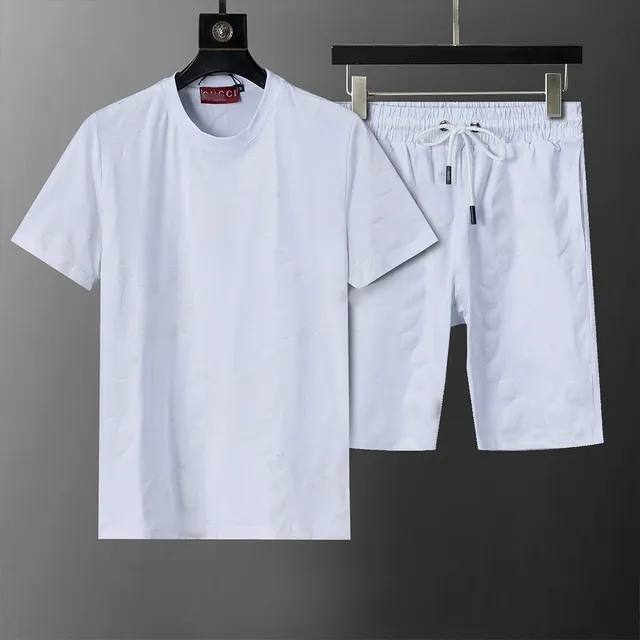 Gucci T-Shirt and Shorts Set GG Embossed