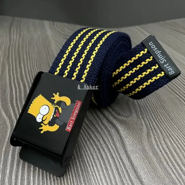 The Simpsons Belt Bart Simpson Graphic