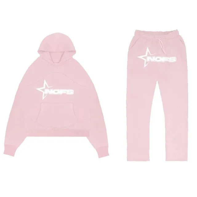 Corteiz Hoodie and Joggers Set Star Logo