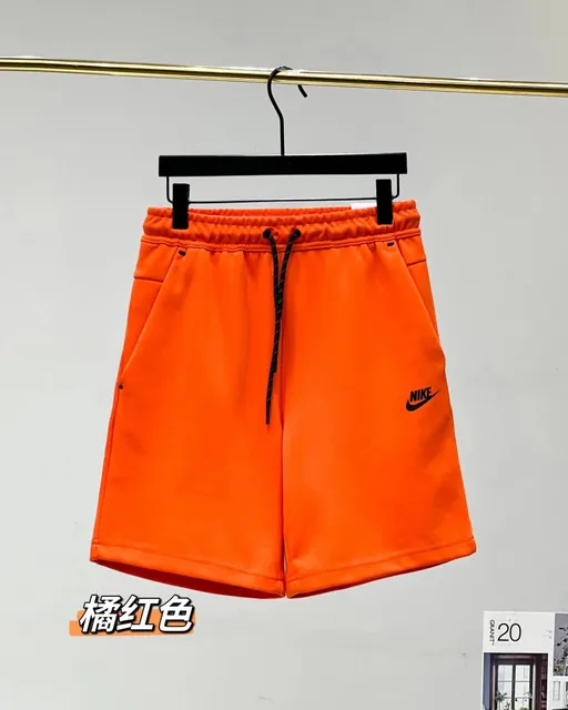 Nike Tech Fleece Shorts Vibrant Orange