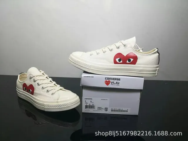 Converse Chuck Taylor All Star Low Comme des Garçons Play Heart
