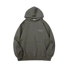 Fear of God Essentials Hoodie Olive Grey
