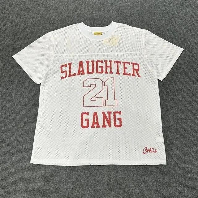 Corteiz × Slaughter Gang Mesh Top Slaughter 21 Gang