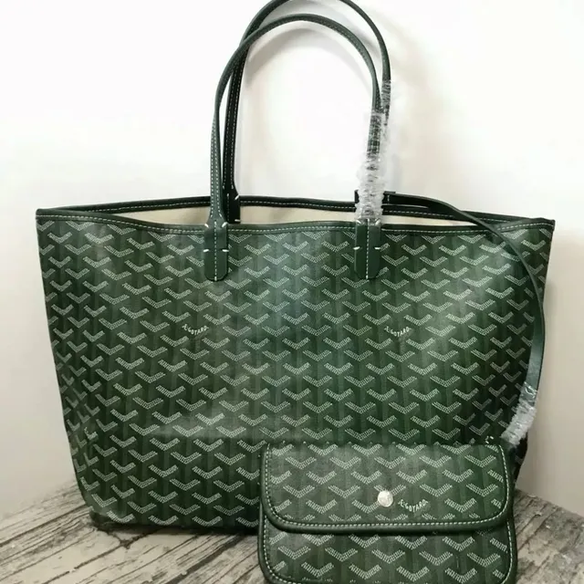 Goyard Saint Louis Tote Chevron Pattern