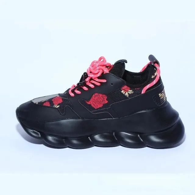 Balenciaga Triple S Rose Embroidery