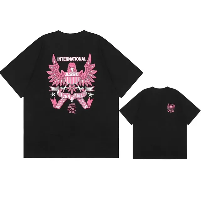 Anti Social Social Club Graphic Tee International Eagle Print