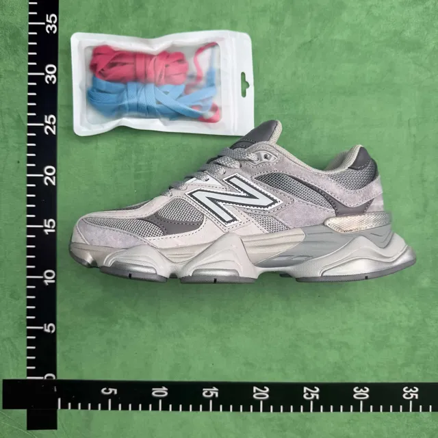 New Balance 9060 Grey Mesh and Suede