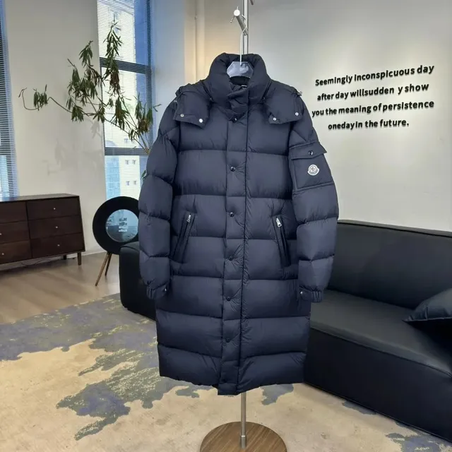 Moncler Long Puffer Coat Classic Quilted