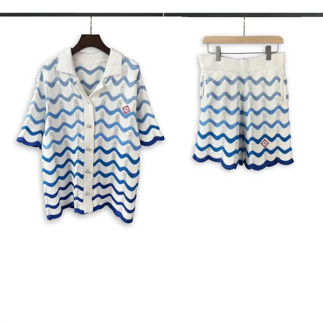 Chrome Hearts Knit Set Wave Pattern