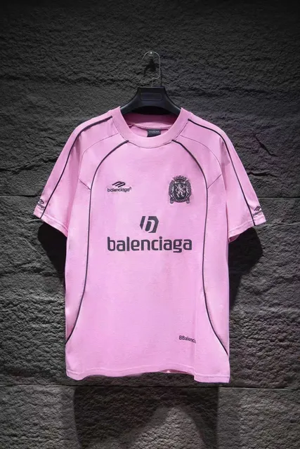 Balenciaga Football Tee Black Logo