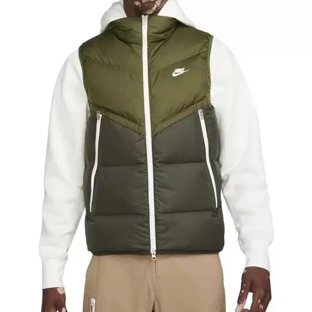 Nike Puffer Vest Olive Green