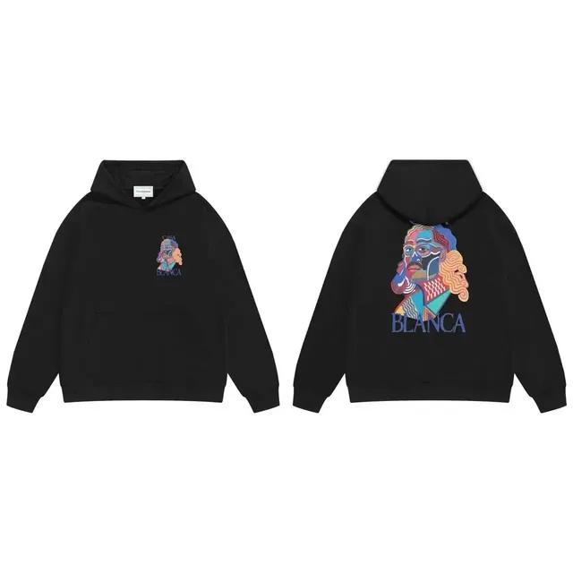 Casablanca Hoodie Multicolor Graphic Print