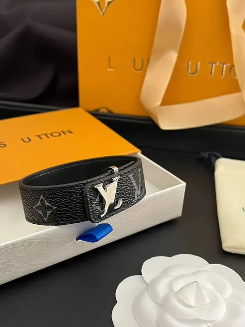 Louis Vuitton LV Initiales Bracelet Monogram Empreinte