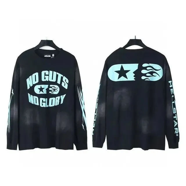 Hellstar Long Sleeve Tee No Guts No Glory