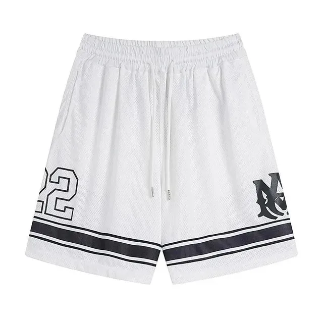 Amiri Mesh Shorts Number 22 Logo