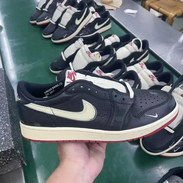 PK AJ1 LOW NS联名白黑红IB8958-001