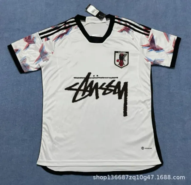 Adidas × Stüssy Japan National Team Jersey Stussy Collaboration