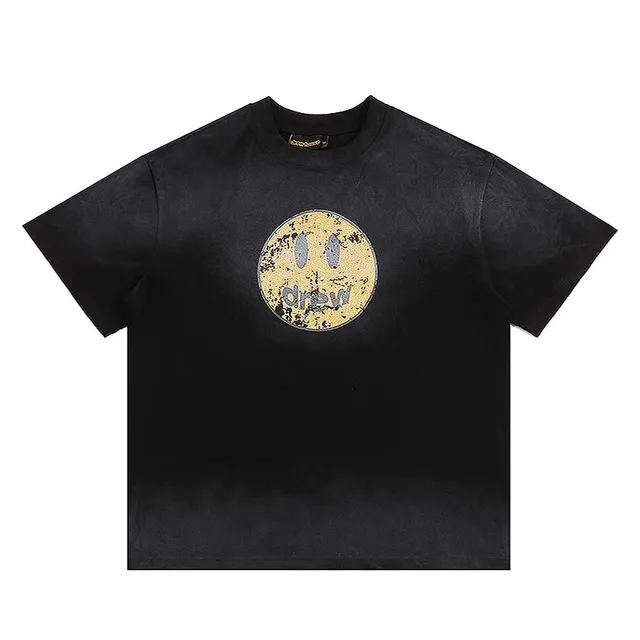 Drew House Smiley Tee Distressed Smiley Logo