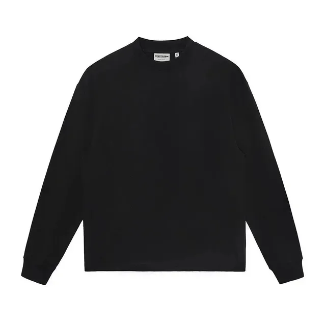 Broken Planet Crewneck Sweatshirt Solid Black