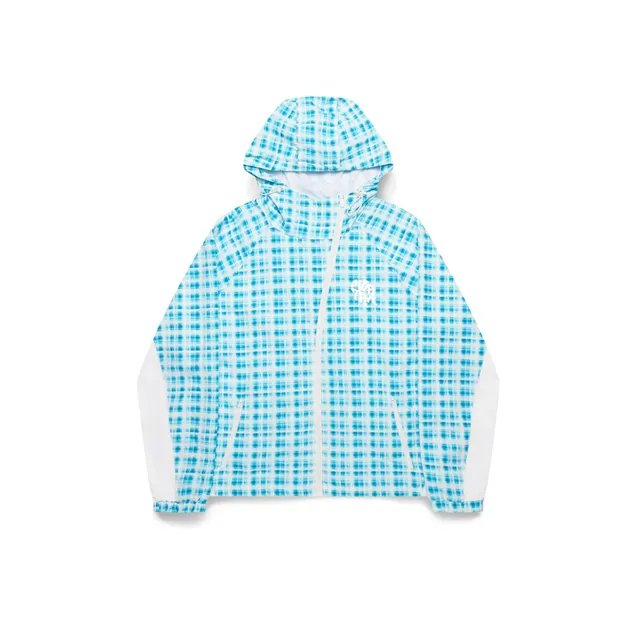 Gallery Dept. Windbreaker Jacket Tie-Dye Grid
