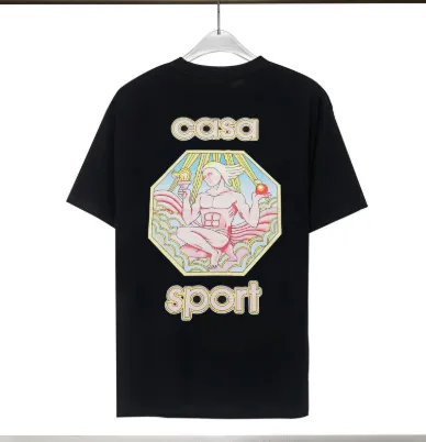 Casablanca Graphic Tee Octagon Print