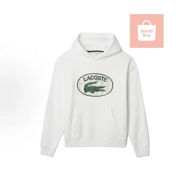 Lacoste Hoodie Oval Croc Logo