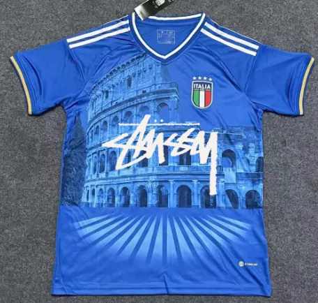 Stüssy Italy National Team Jersey Colosseum Print