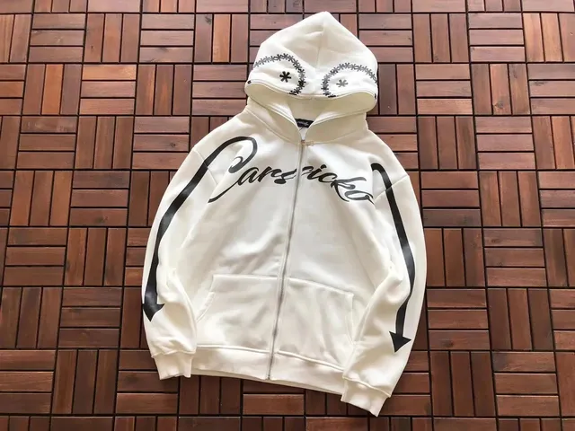 Broken Planet Zip-Up Hoodie Arrow Logo
