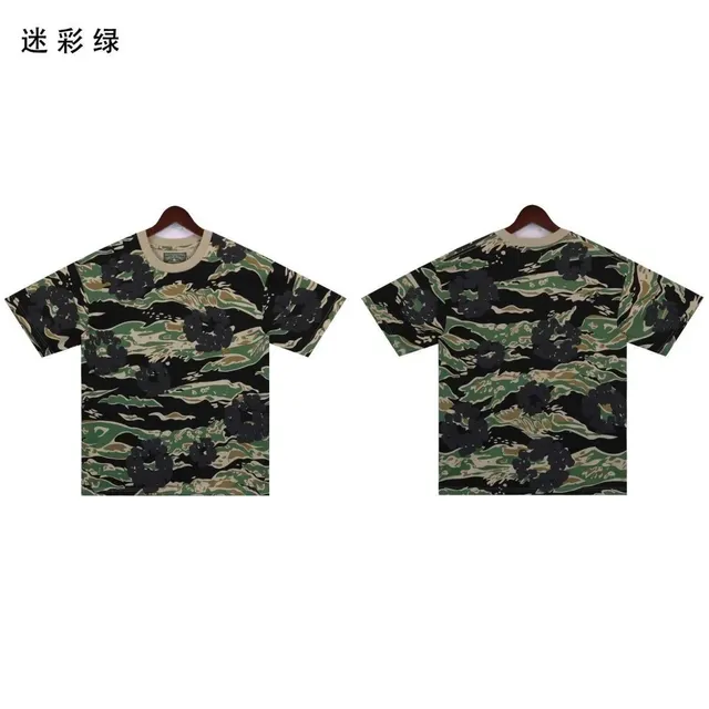BAPE Shark Tee Tiger Camo