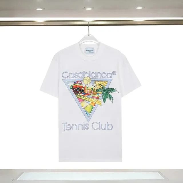 Casablanca Tennis Club Tee Graphic Print