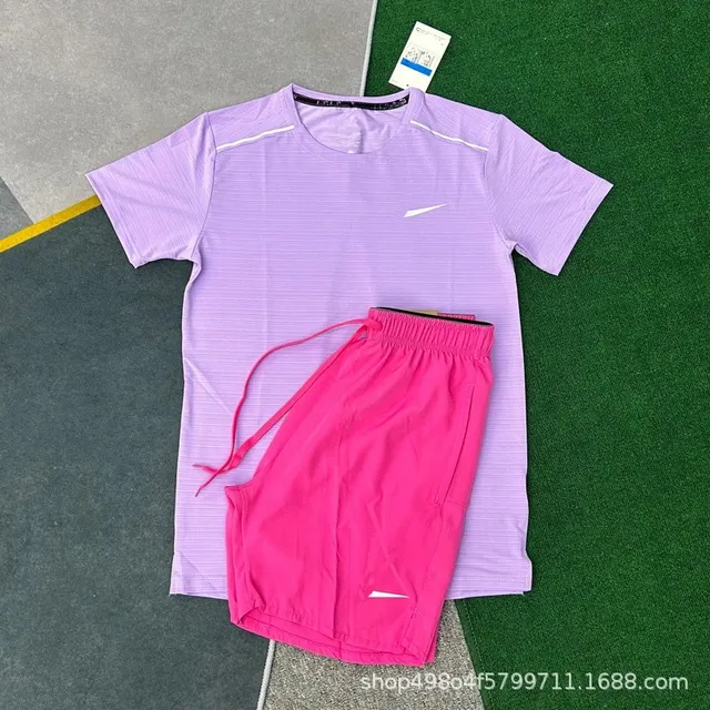 Nike Tech Fleece Set Lavender and Pink